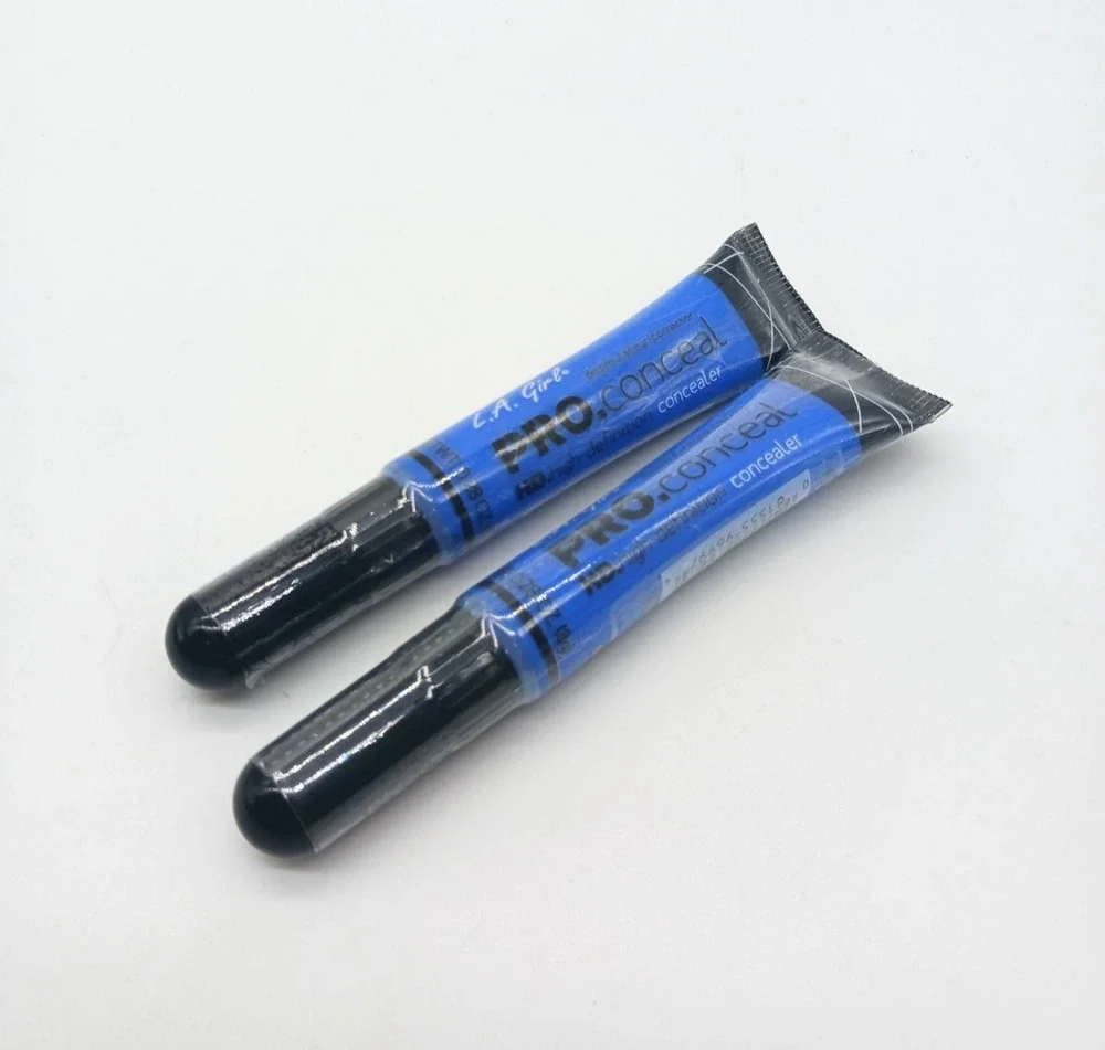 Lot of 2 L.A. Girl Pro Conceal Blue GC997 High Definition Concealer